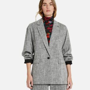 Rachel Comey X Target Textured Gray Blazer Size 1X